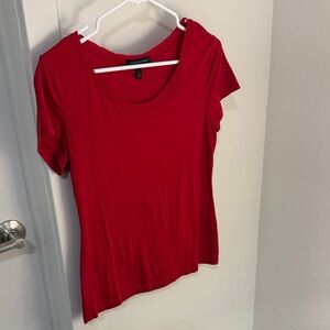 Banana Republic Vibrant Red Short Sleeve Tee - Luxe Touch